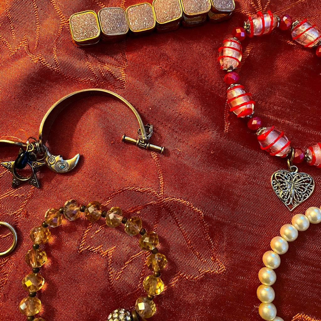 Multiple Beautiful Bracelets.